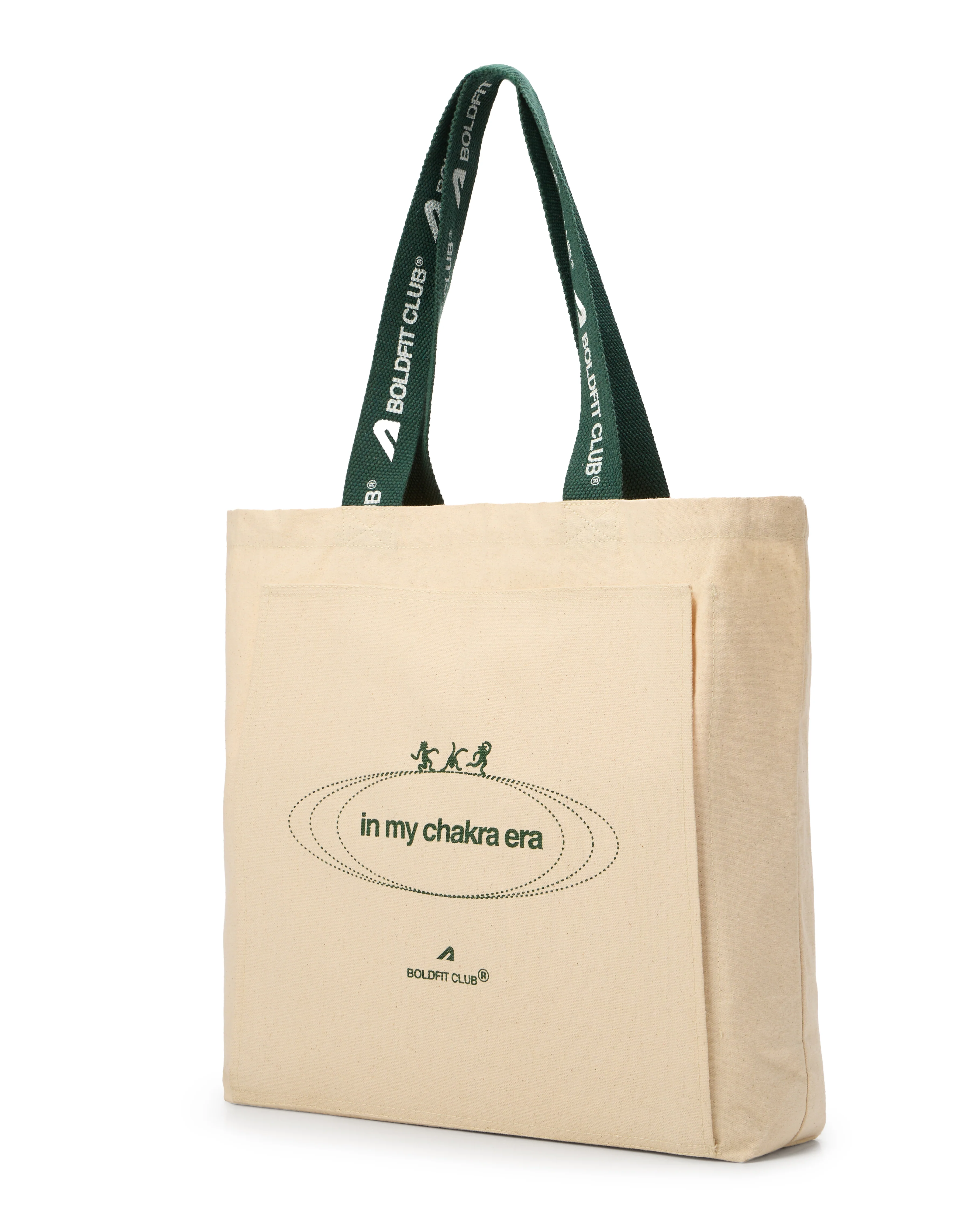 Boldfit Yoga Tote Bags - OffWhite In My Chakra Era - Image 3