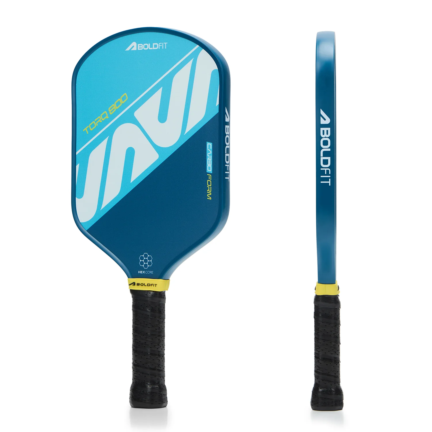 Carbon Fibre Pickle Ball Paddle Torq 16 mm Blue - Image 3