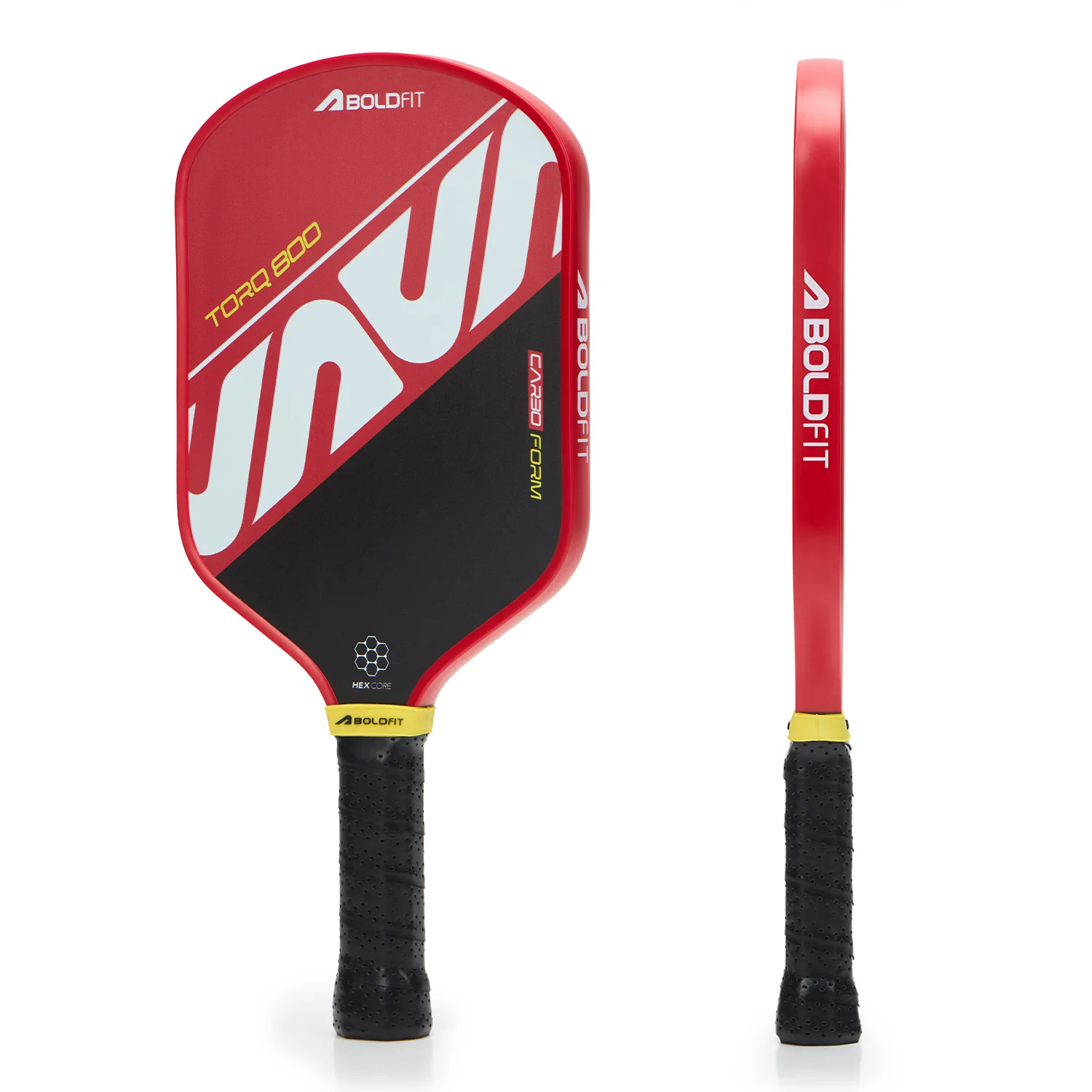 Carbon Fibre Pickle Ball Paddle Torq 16 mm (red) - Image 3