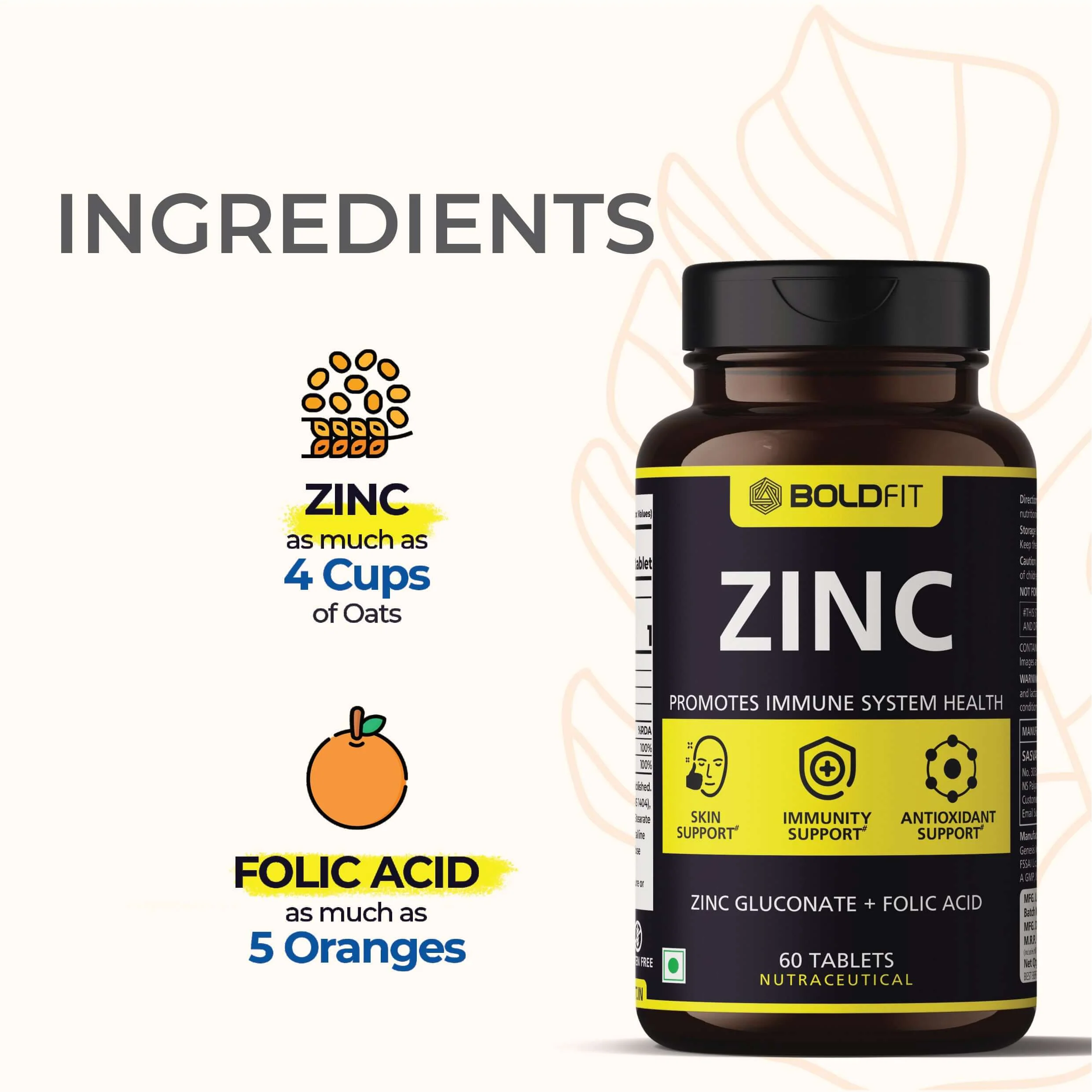 Zinc Tablets for Women & Men - Image 3