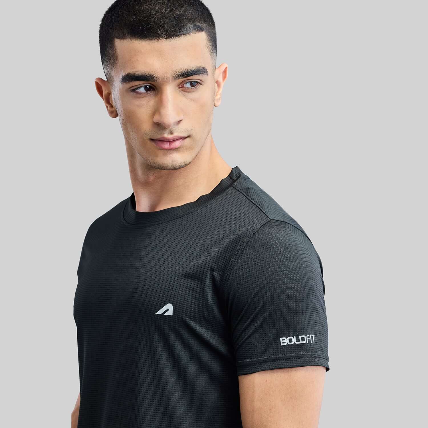 Level Up Mens Tee - Black - Image 4