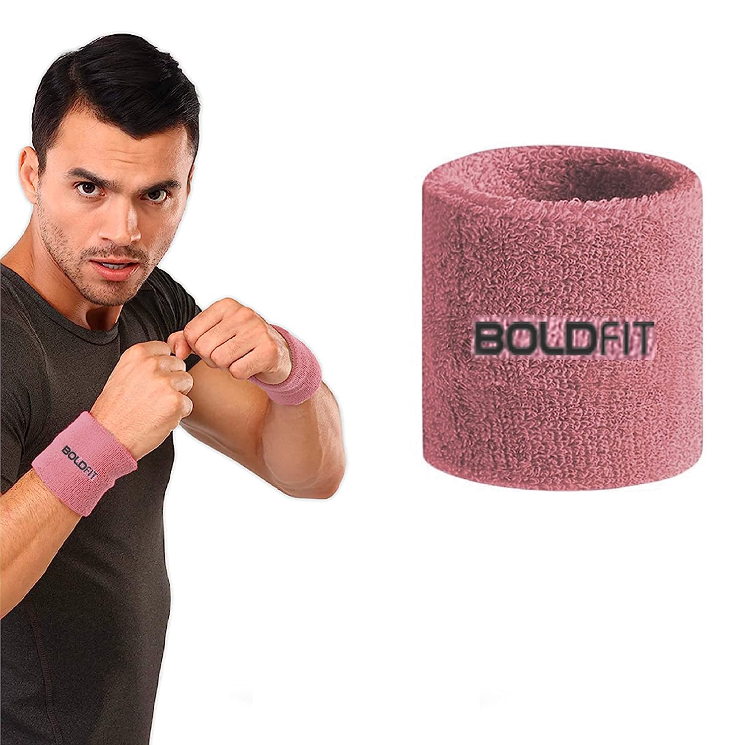 Cotton Sweat Wrist Band - Image 3