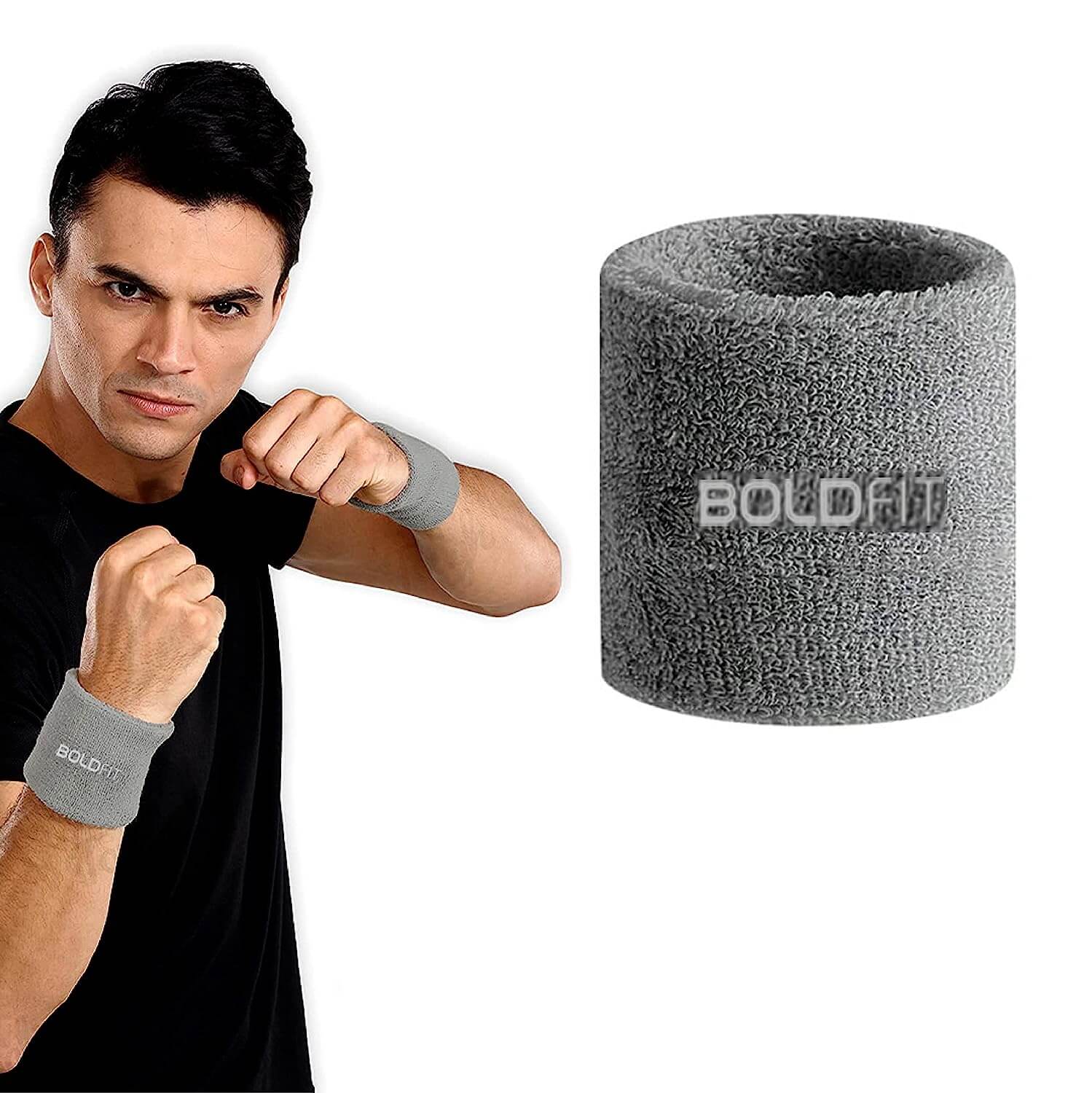 Cotton Sweat Wrist Band - Image 4