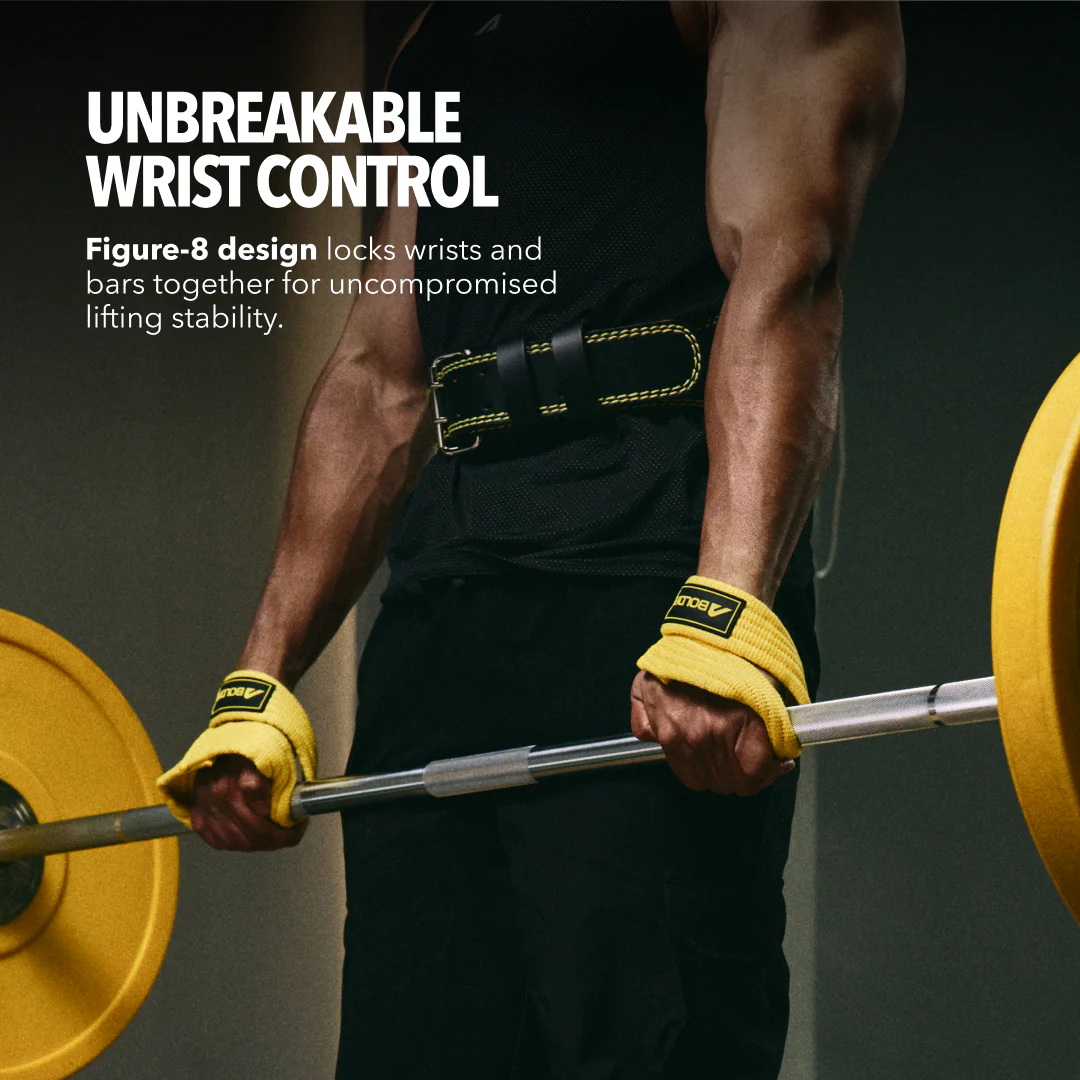 Eight lifting strap - Yellow - Image 3