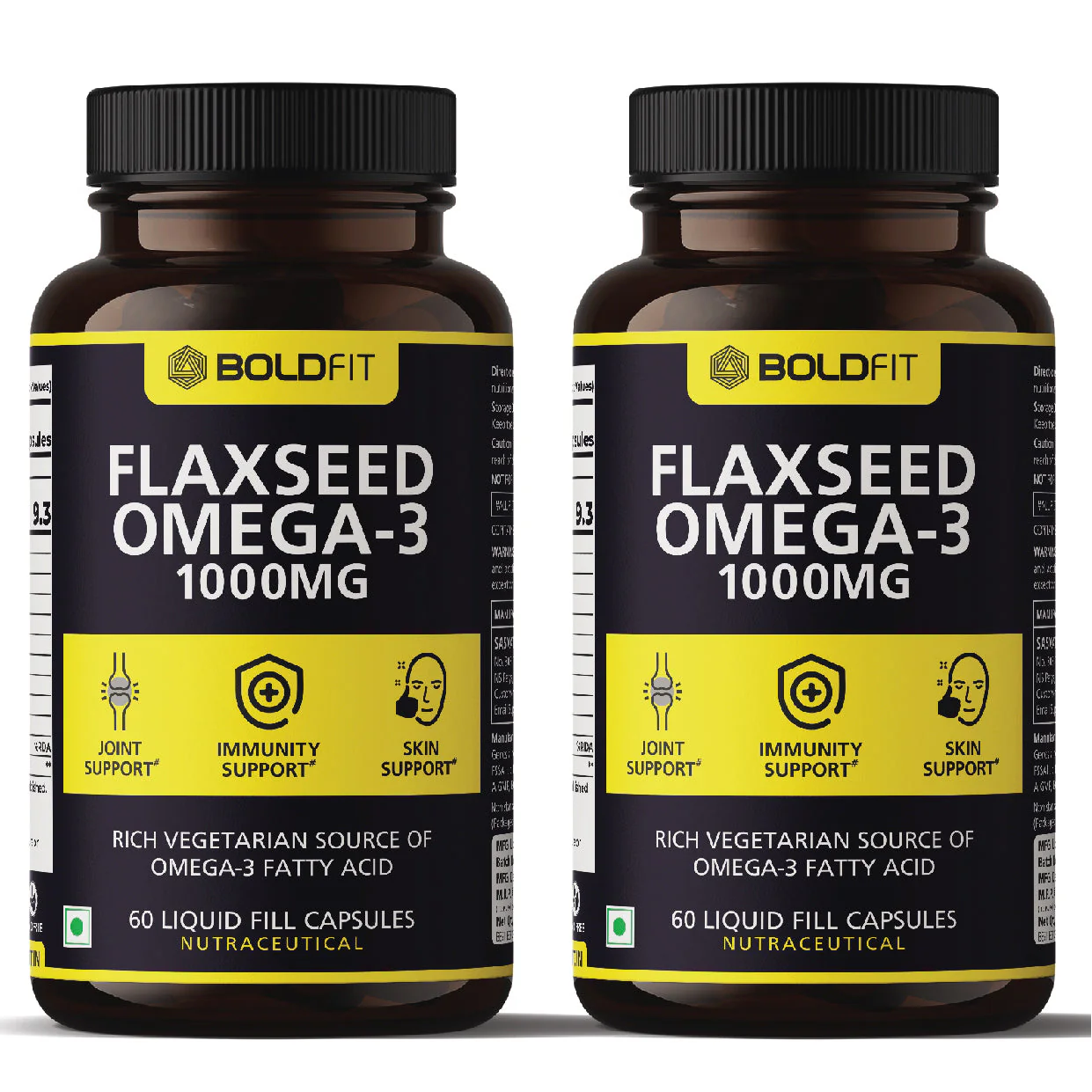 Flaxseed Omega 3 Supplement 1000 Mg - Image 3