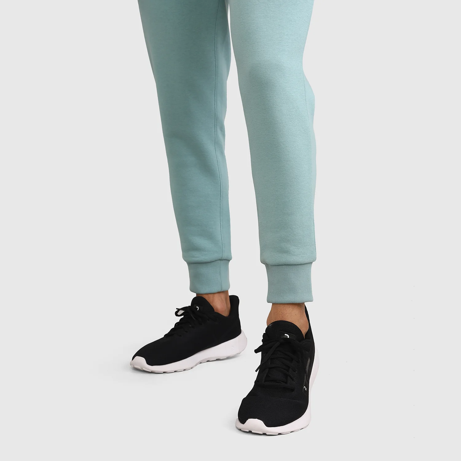 Mint blue mens Joggers - Image 4