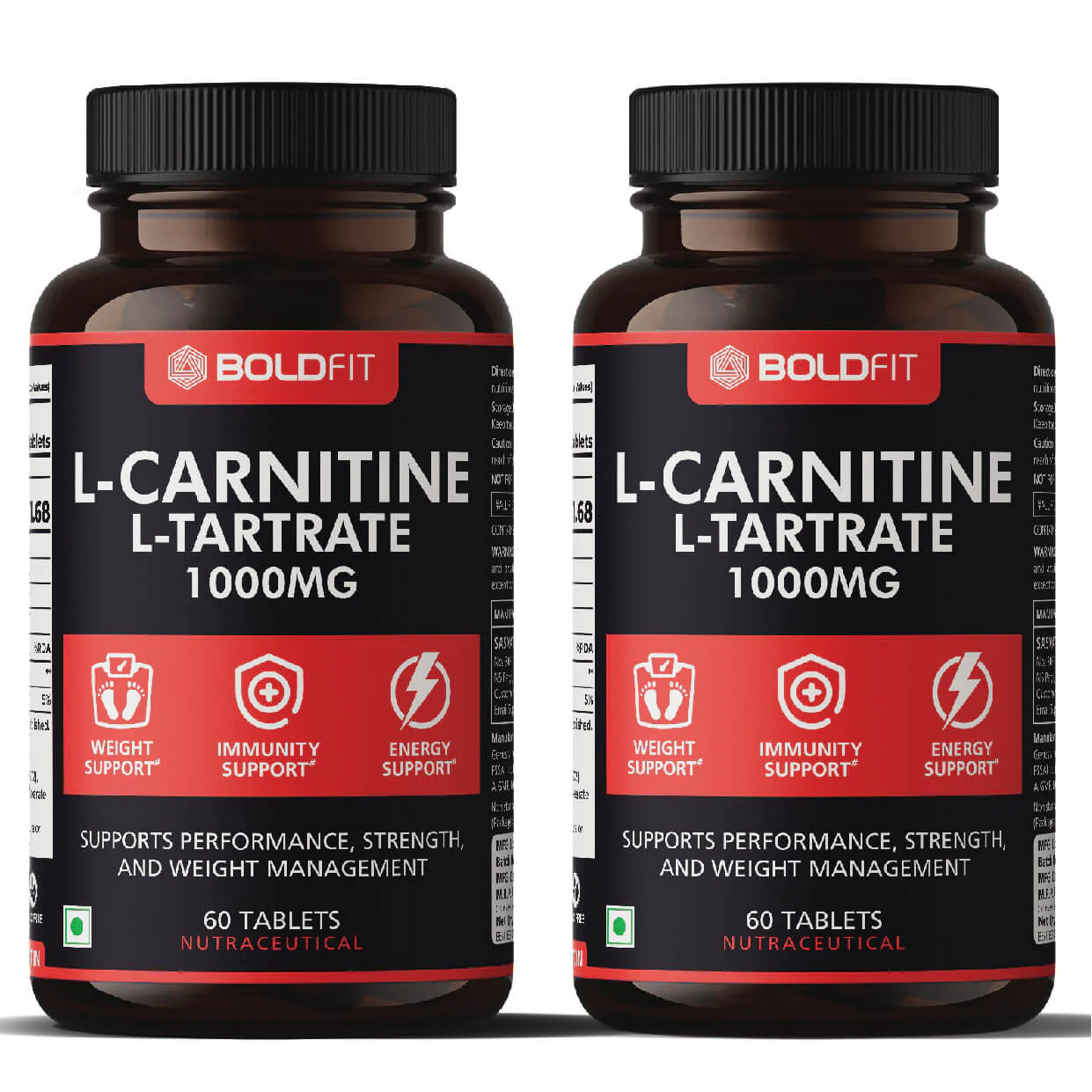 L-Carnitine L-Tartrate 1000mg supplement Tablets - Image 8