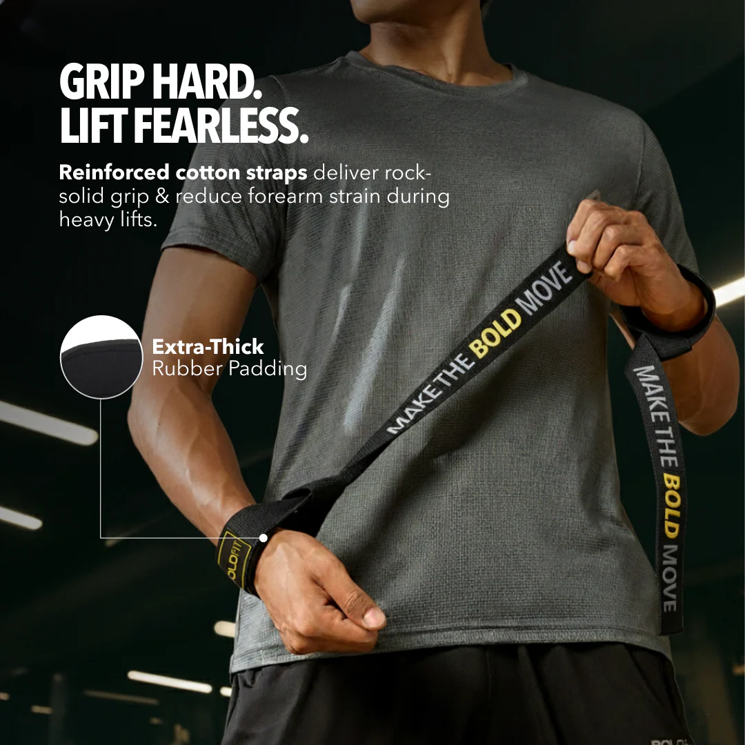 Elevate Lifting Strap - Black - Image 3