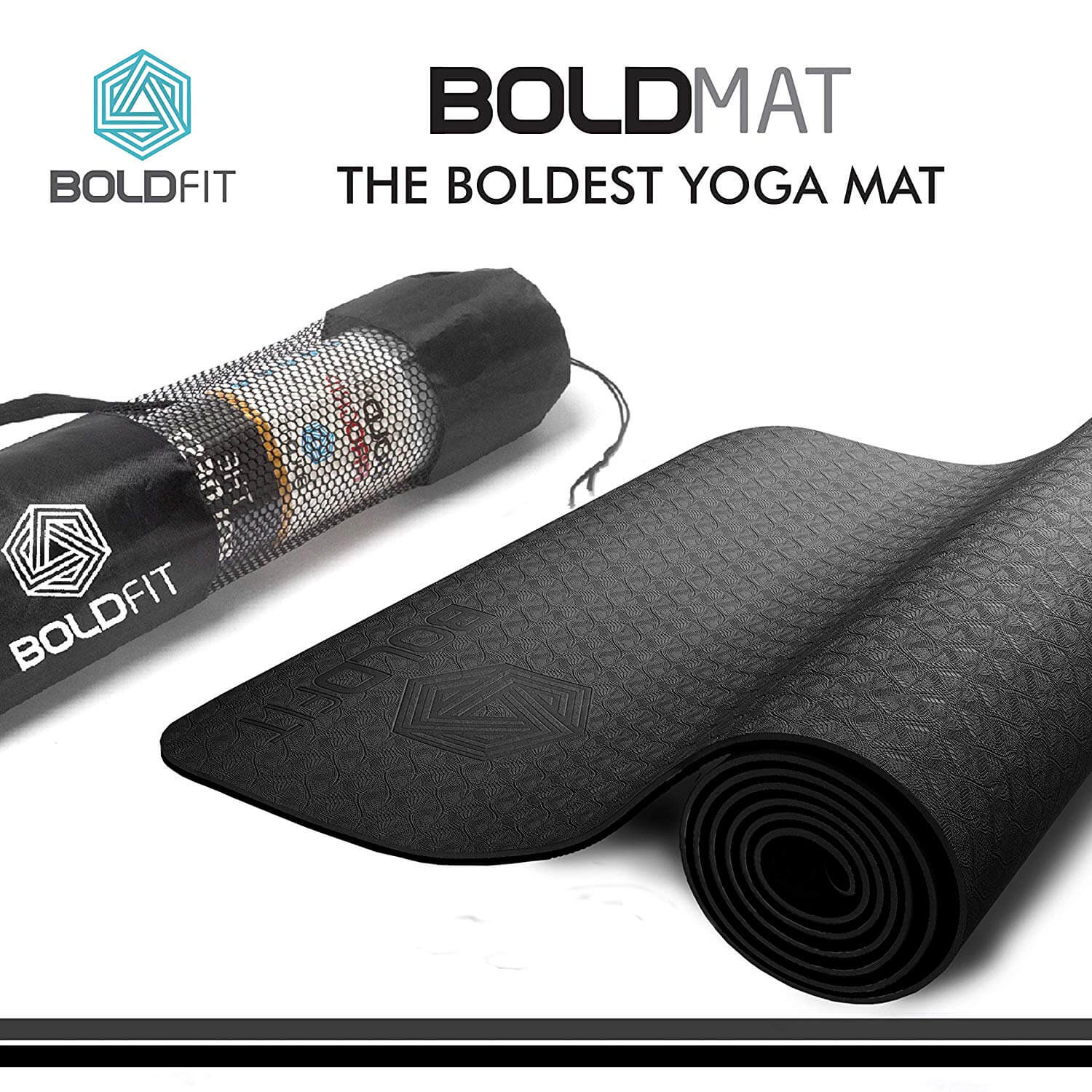 TPE Yoga Mat 6mm - Image 6