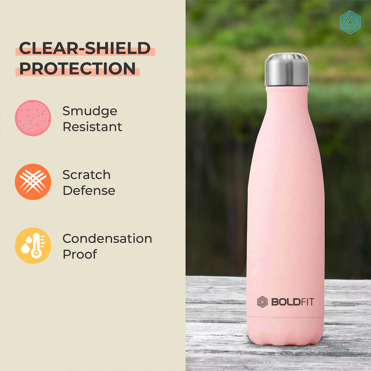 Ranger Stainless Steel Water Bottle - 1L - Image 23