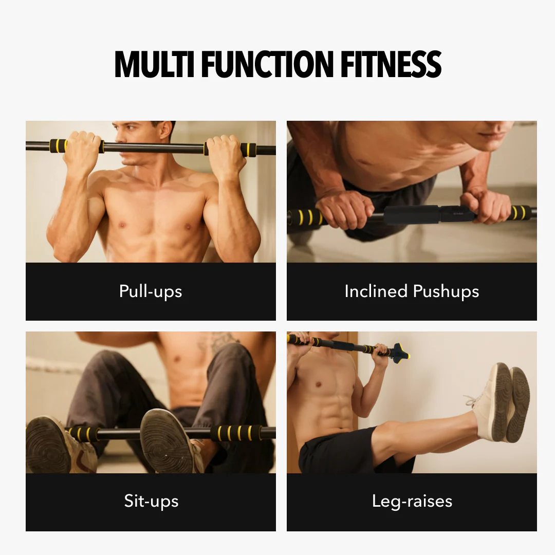 Ultimate Pull up Bar - Yellow - Image 9