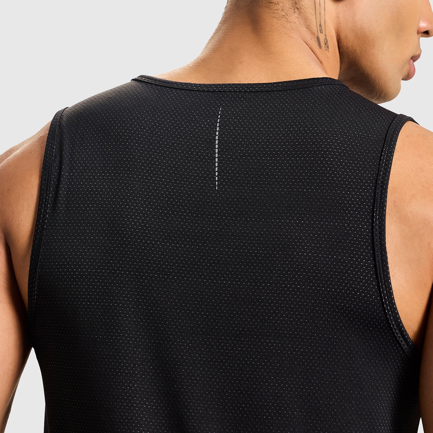 PowerLite Mens Training Vest - Black - Image 3