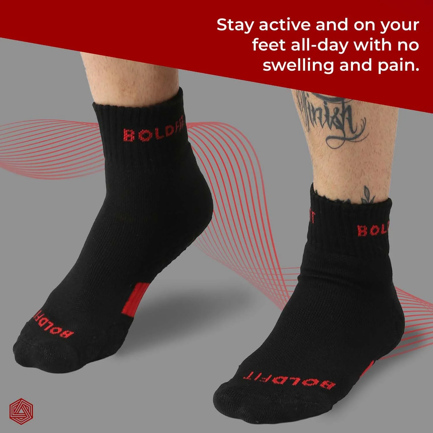 Unisex Socks - Pair of 3 - Image 15