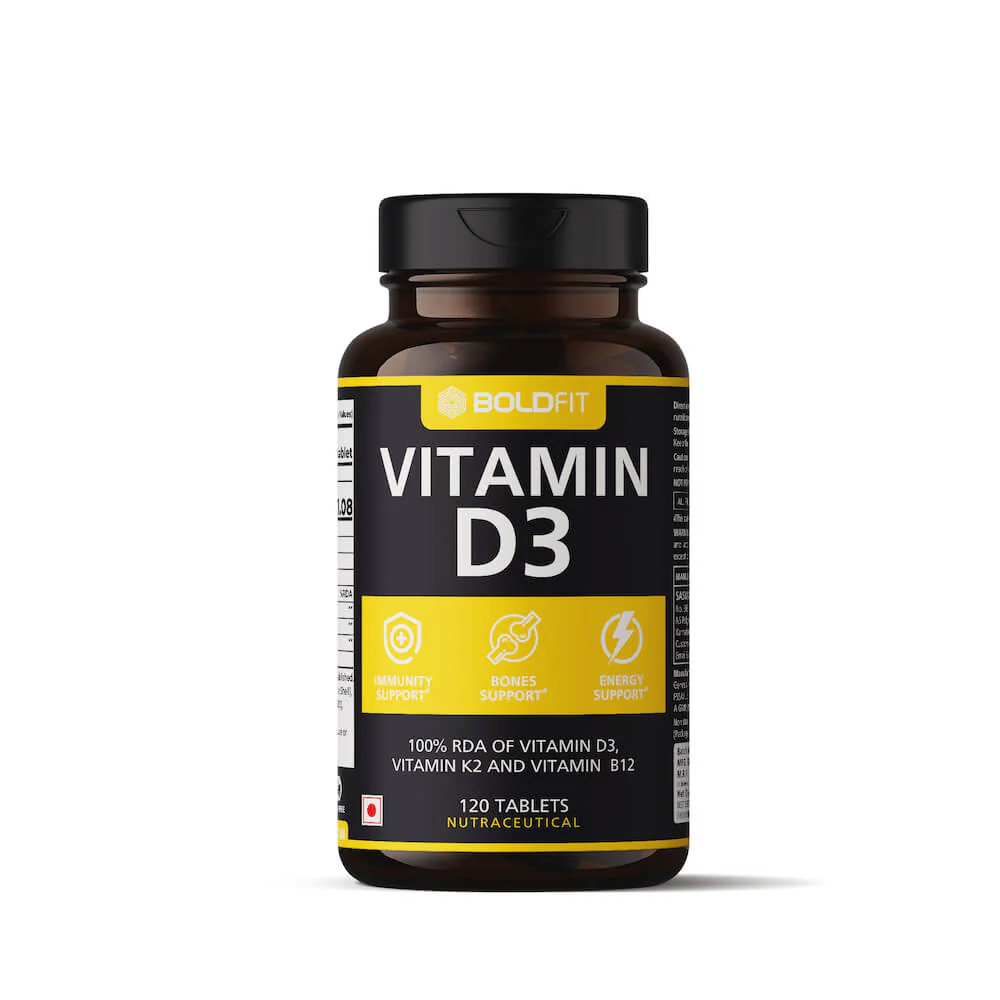 Boldfit Vitamin D3 Supplement