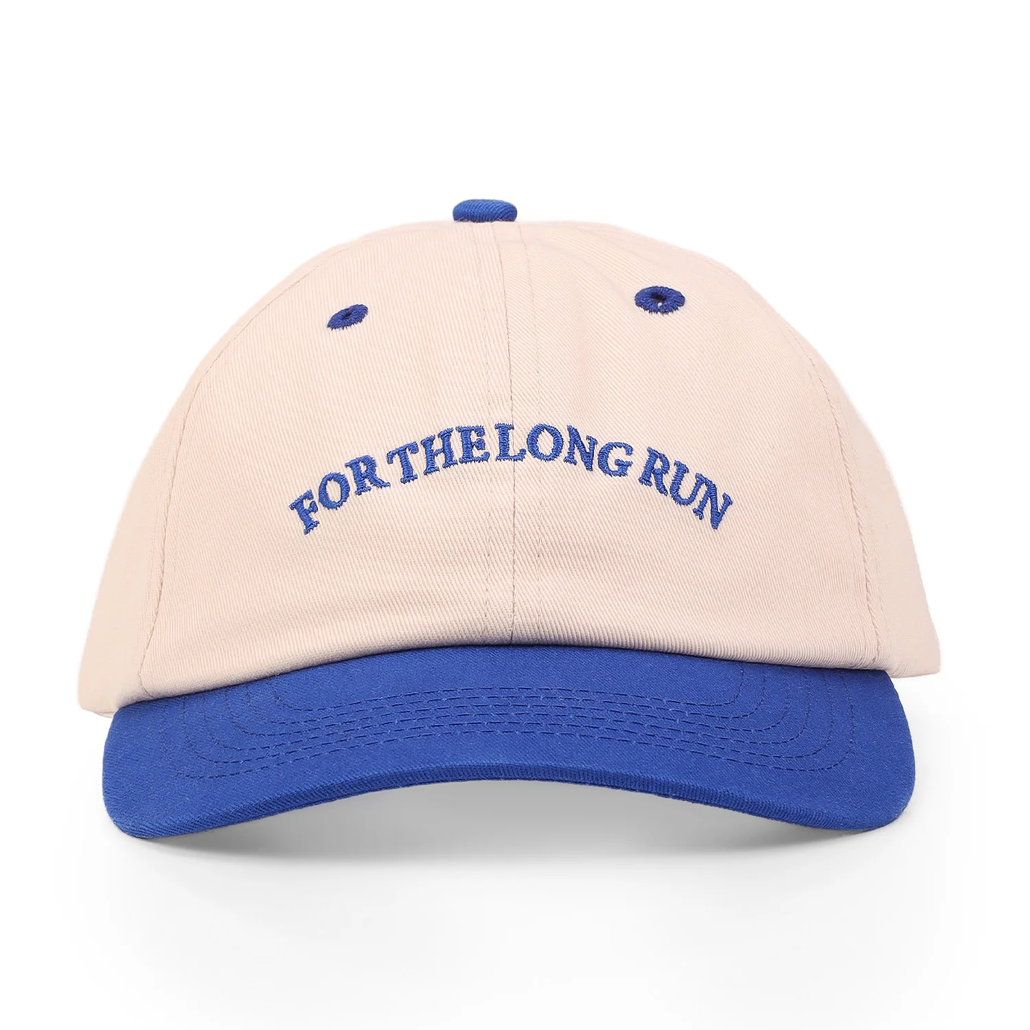 Washed Caps  White Blue  For The Long Run - Image 6