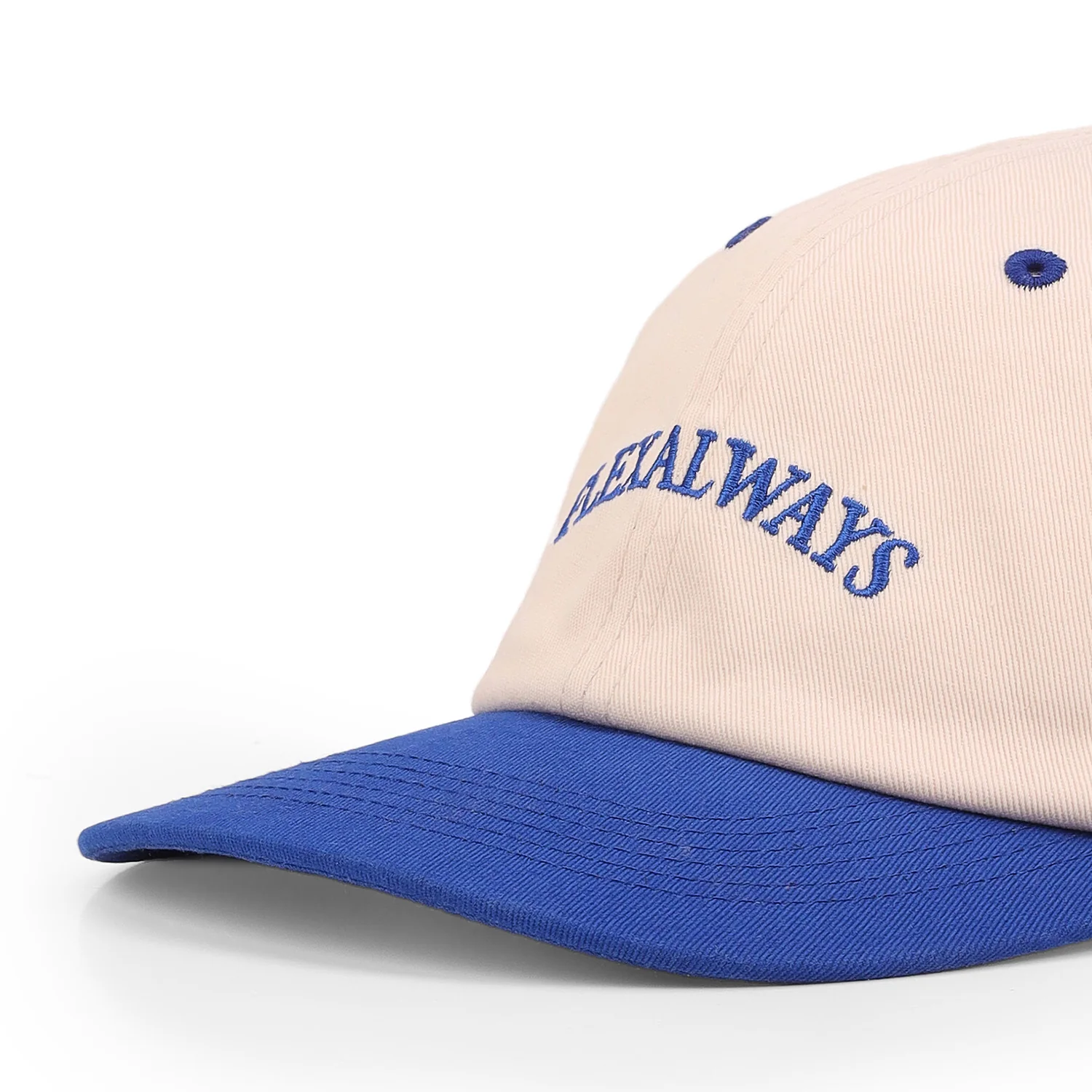 Washed Caps White Blue Flex Always - Image 3