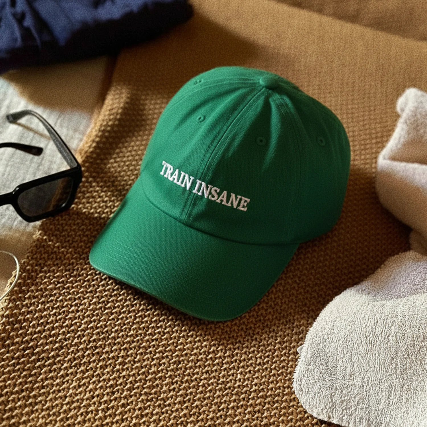 Washed Caps - Green (Train Insane ) - Image 6