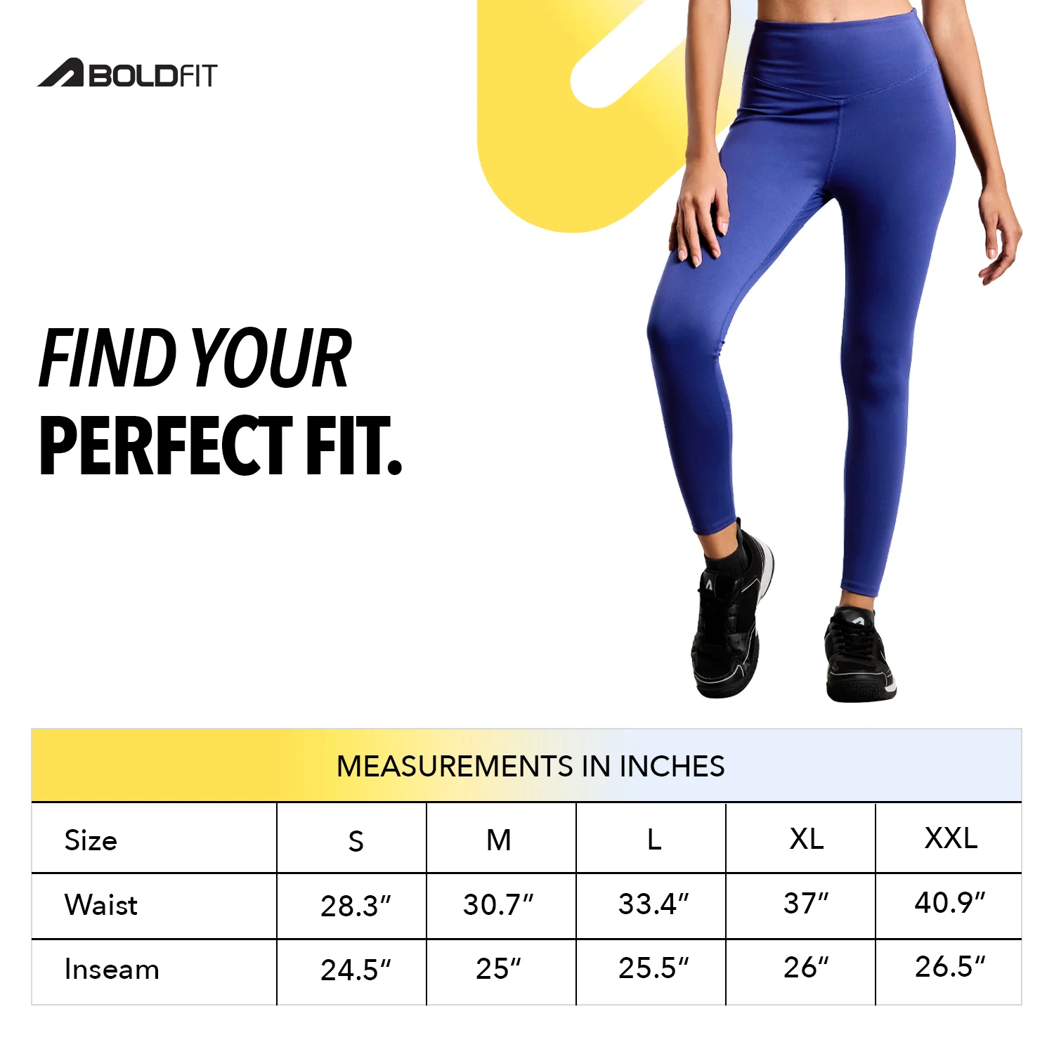 LIMITLESS NYLOFLEX HIGH RISE TIGHTS - Navy - Image 6